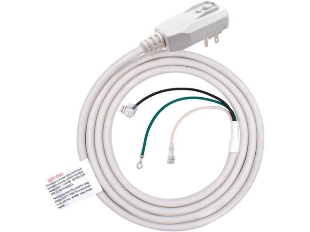 ELEGRP 0651510LY L15515 L22515 18AWG LCDI Power Cord Plug for A/C Air Conditioner, E250451 UL Certified, 7.5FT Leakage Current Detection...