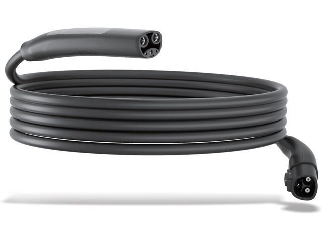 48A Tesla Extension Cord, 20ft, Compatible with Models 3/Y/S/X, Flexible & Durable, 1-Pack EV Charger Accessory, Tesla Charger Not Included