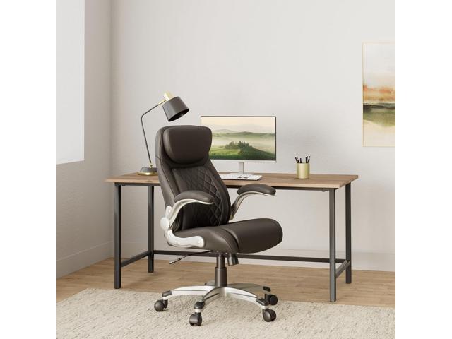 Nouhaus Ergonomic Office Chair Premium Microfiber Leather Adjustable Lumbar Support & Armrests, High Back Comfy Desk Gaming Chairs Executive...
