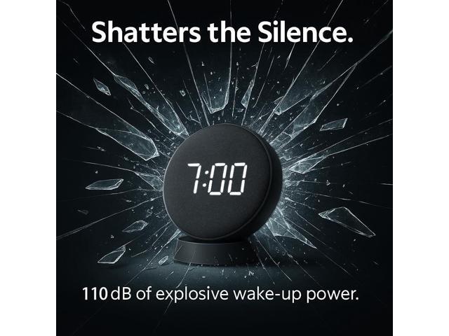 REACHER Loud Alarm Clock for Heavy Sleepers Adults/Kids/Teens, Vibrating Alarm Clock with Bed Shaker for Travel, Wake with a Shake Clocks for...