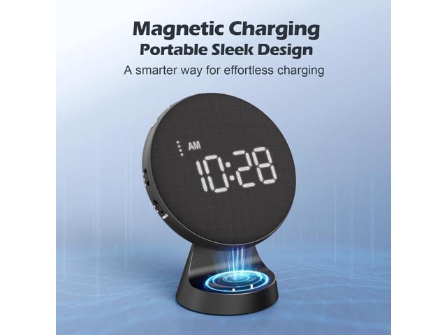 REACHER Loud Alarm Clock for Heavy Sleepers Adults/Kids/Teens, Vibrating Alarm Clock with Bed Shaker for Travel, Wake with a Shake Clocks for...