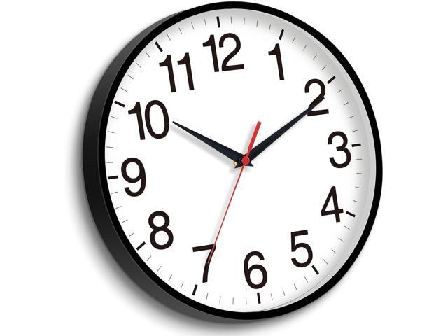 18 Inch Wall Clock, Modern Battery Operated Wall Clocks, Silent Non Ticking Large Analog Clock for Living Room, Office, Home, Bedroom, Kitchen,...
