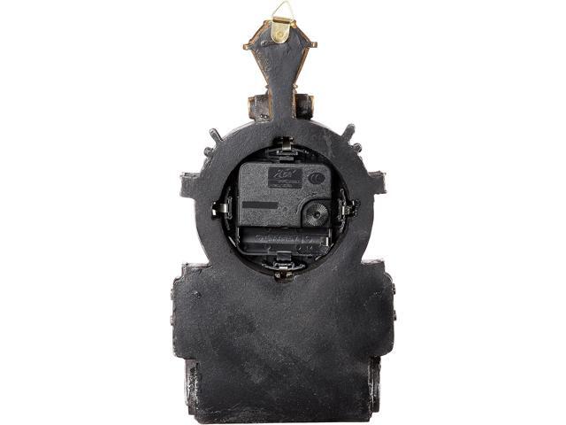 Design Toscano All Aboard Locomotive Wall Clock