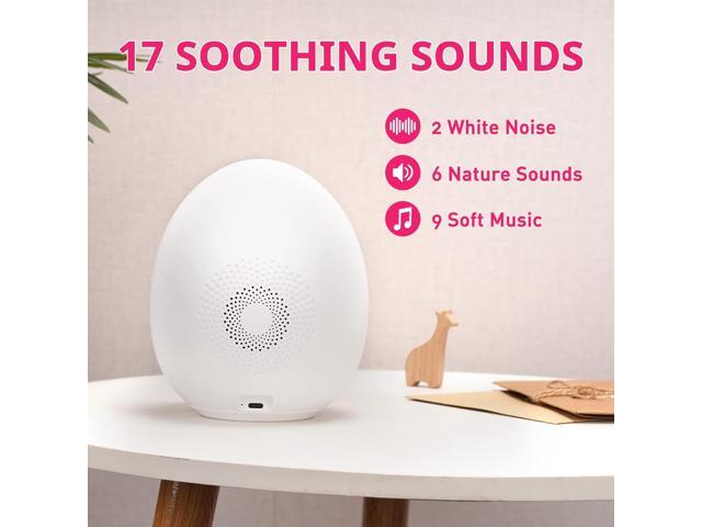 Kids Alarm Clock, Toddler Sleep Training Clock with Sun & Moon, Sound Machine, Night Light, Ok to Wake Alarm Clock for Children