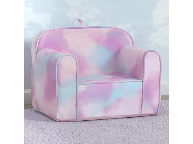 Delta Children Cozee Chair for Kids for Ages 18 Months and Up, Tie Dye