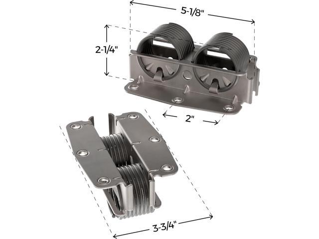 UNIQANTIQ HARDWARE SUPPLY Platform Rocker Recliner Springs or Rocking Chair Springs - 5-1/8' Long x 3-9/16' Wide - One Pair - Reclining Chair...