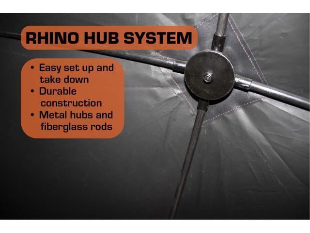Rhino blinds R100-RTE 2 Person Hunting Ground Blind, Realtree Edge