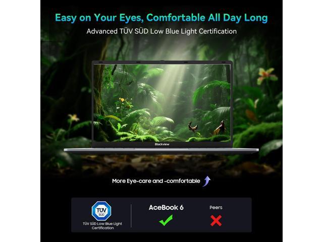 Blackview Laptop 2025, Laptops Computer for Business Student, Quad-Core N150 (Up to 3.6GHz, Beat N5095/ N95/N97/N100), 16GB DDR4 512GB SSD, 15.6...
