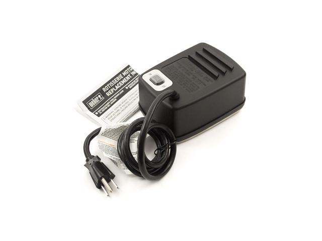 Weber 65579 Replacement Rotisserie Spit Motor w/ Cord for Weber 2 and 3 Burner Genesis and Spirit Grills
