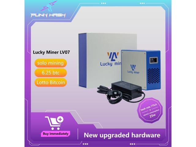 Lucky Miner LV07 Bitcoin Miner: 1TH/s Hashrate, 25W Ultra-Low Power