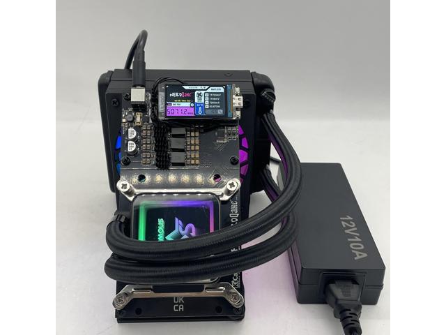 Bitaxe NerdQaxe++ 4.8TH/s 95w Bitcoins Miner 4 PCS BM1370 Asic Chip Solo BTC miner With 120W power supply