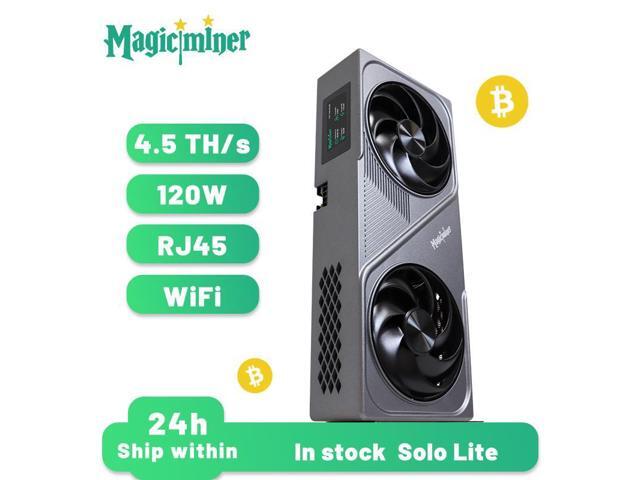 Magicminer BG01 SHA-256 Solo Miner4.5TH/s 120W Low Noise Desktop Mining NodeSupports BTC/BCH etc. WiFi & RJ45Web Control