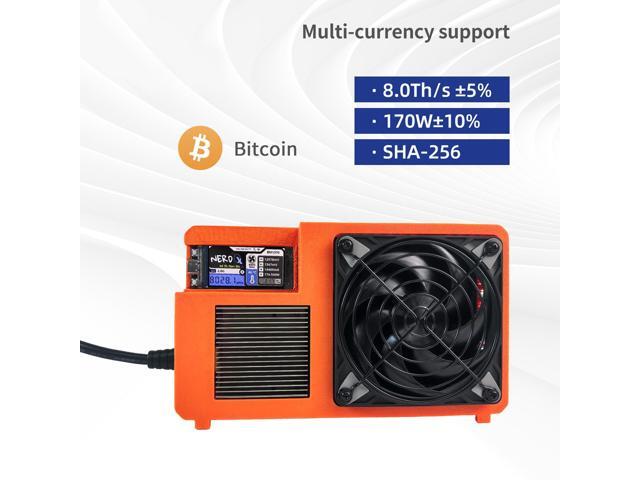 NerdQX BM1370 Open-Source Mini ASIC Bitcoin Miner 8Th/s 170W Low Power Solo Mining Machine 2026 All Eyez On NerdQX