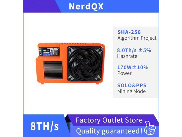 NerdQX 8TH/s Bitcoin Miner IndependentMining Hardware BM1370 Open SourceMini ASIC Personal Blockchain VirtualCurrency Miner