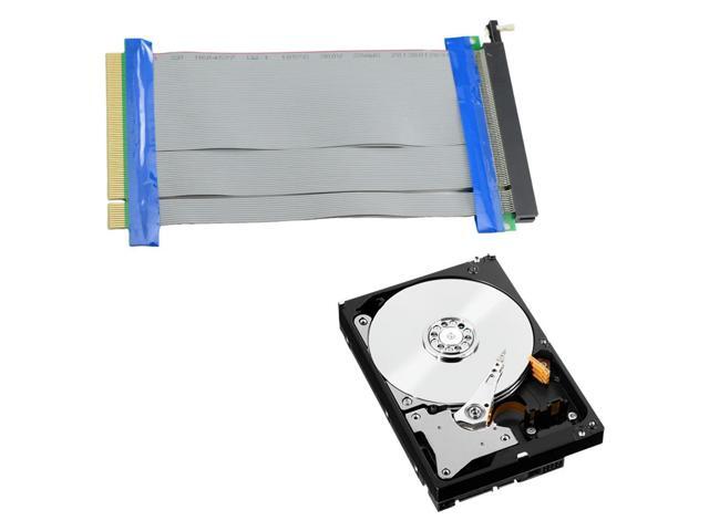 PCI-E PCI Express 16X Riser Card Extender Flexible Extension Cable Adapter 15cm DIY Electronics for 1U 2U Small Case