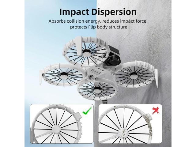 For Flip Propeller Guard Cover Lightweight Anti-Collision Ring Drone Propeller Guard Case Bumper Protector Drone Accessories