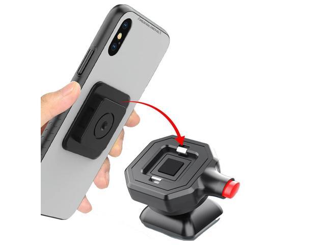 Car Phone Stand 360° Rotating Adhesive Dashboard Phone Holder Mount Clip Quick Install GPS Phone Support Bracket for All Phones