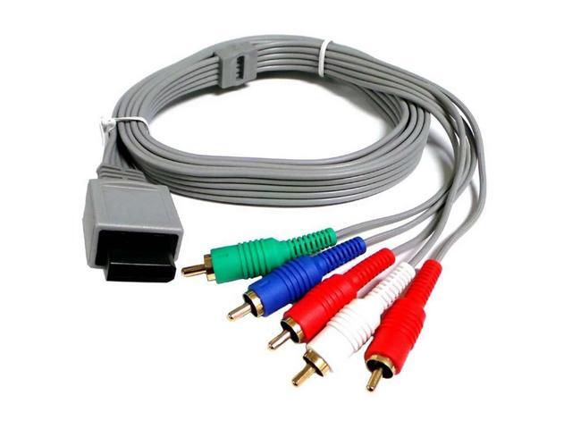 1080 P HDTV AV Audio Adapter Cable Cord Wire 5RCA For