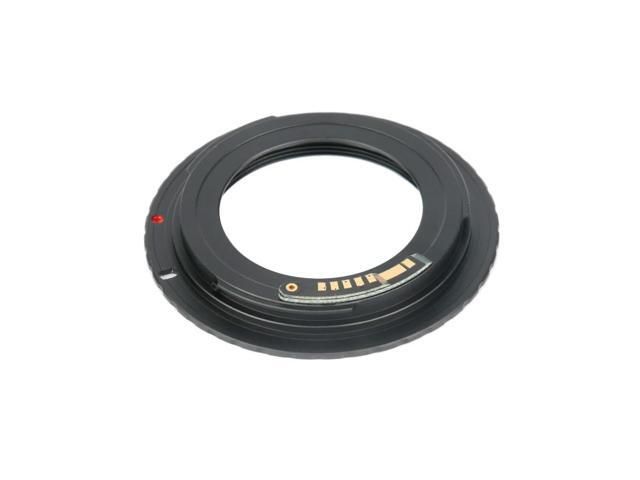 1 PC M42-EOS Adapter Ring AF Confirm M42 Mount Lens Adapter AF Confirm Manual Focus Accuracy Metal for 100D