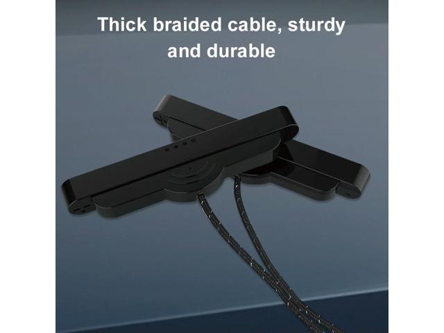 Charging Cable 2 in 1 Portable Charger Cable Controller Charger for Switch2 Joy-Con Controllers