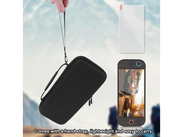 EVA Carrying Case & Screen Protector for Switch 2 Portable Storage Bag with 10 Game Cards Holder Carrying Bag Games Accessories