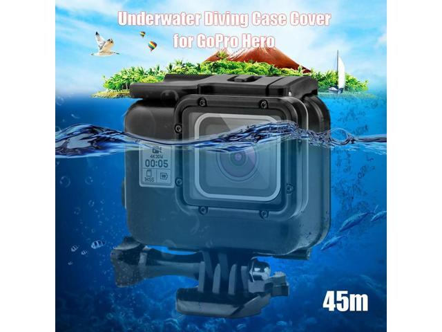 45m Underwater Diving Case Cover Universal Diving Protective Housing Mount Underwater Protection Shell Box for GoPro Hero 7 6 5