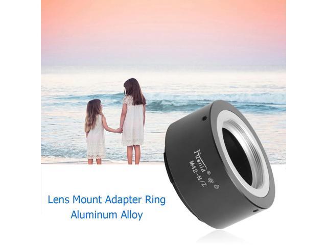 Lens Adapter Ring Aluminium Alloy Camera Lens Adapter Ring Accessories for M42 To for Z Mirrorless Camera