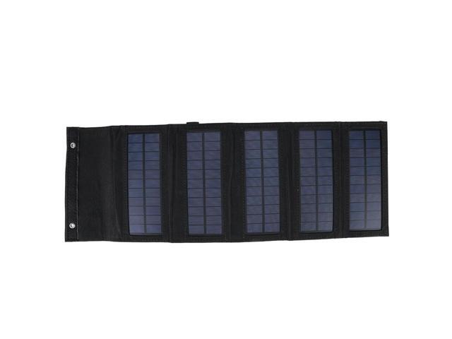 Portable Solar Panel Charger with USB Port Solar Power Bank Waterproof Foldable Solar Charger 10W 5V for Camping Power Supply
