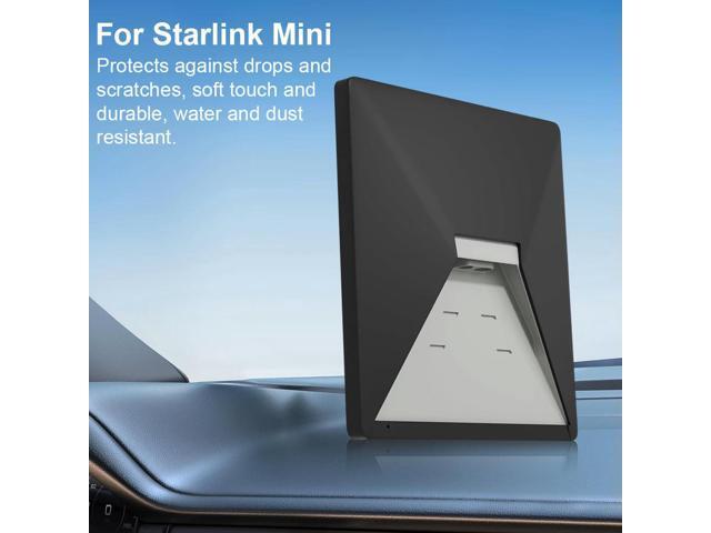 Liquid Silicone Case Waterproof Protective Cover with Anti-Reflection Sticker Portable Full Cover Shell for Starlink Mini Dish