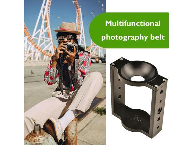 65mm 75mm Tripod Head Bowl Riser Aluminium Alloy Ball Bowl Adapter 1/4In and 3/8In Threaded Holes for Camera Tripod Fluid Head