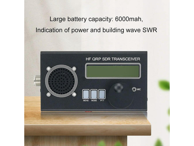 8 Band USDX USDR HF QRP SDR Transceiver SSB/CW Transceiver Built-in HF Ham Radio Charger Shortwave Transceiver