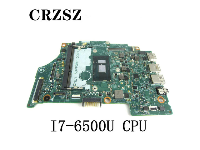 For Inspiron 7568 Laptop motherboard with i7-6500u cpu CN-0FX71J 0FX71J FX71J 15219-1 Fully test work