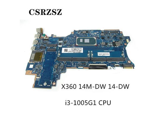 L96510-001 L96510-601 6050A3156701 For Pavilion X360 14M-DW 14-DW Laptop motherboard with i3-1005G1 Tested work