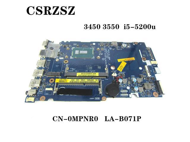 CN-0MPNR0 0MPNR0 MPNR0 LA-B071P mainboard For Latitude 3450 3550 Laptopmotherboard with i5-5200u cpu Test work well