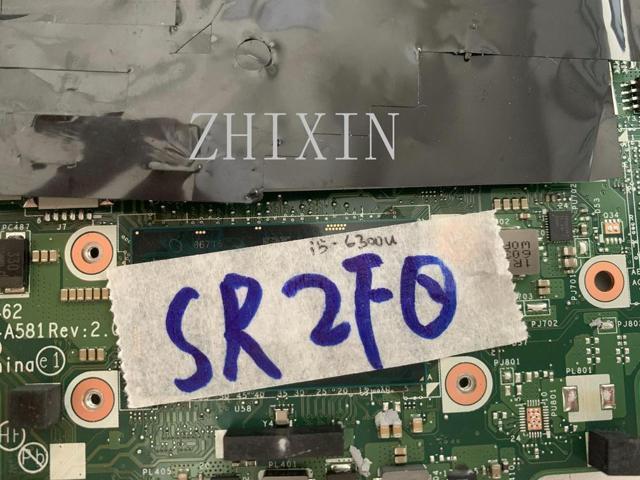 For Thinkpad T460 Laptop motherboard Core I5-6300U SR2F0 Mainboard BT462 NM-A581 Tested 100%