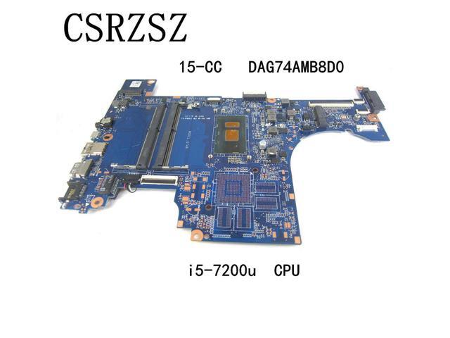 DAG74AMB8D0 Mainboard For Pavilion 15-CC Laptop motherboard with i5-7200u CPU