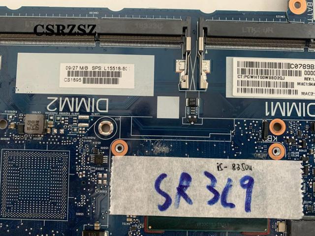For Elitebook 840 850 G5 Laptop motherboard L15518-601 L15518-001 6050A2945601 with i5-8350u CPU DDR4 100% Tested