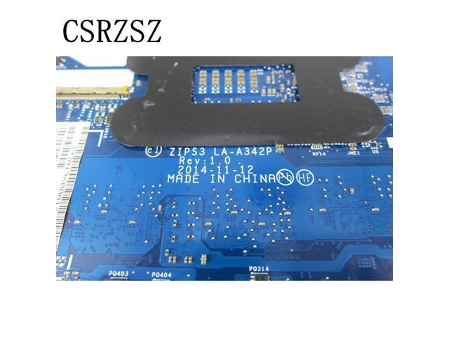 For Thinkpad Yoga 12 Laptop motherboard with i5-5300u cpu 8GB RAM LA-A342P FRU 00HT709 Test work