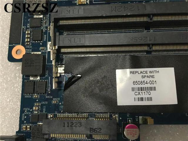 650854-001 650854-501 650854-601 Laptop motherboard For DV6-6000 Mainboard Test ok 100%