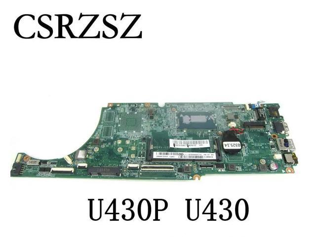 For U430P U430 Laptop Motherboard With I5-4210U / i5-4200u CPU DA0LZ9MB8F0 DDR3 Mainboard