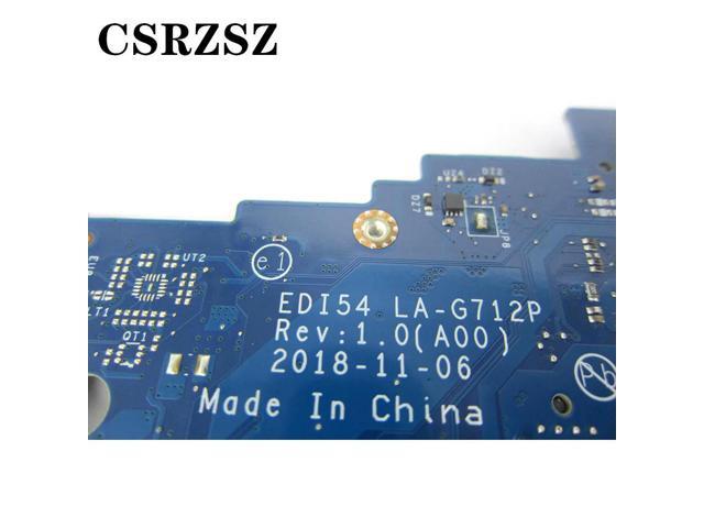 For INSPIRON 3480 3580 3780 3583 with i7-8765u CPU Laptop motherboard LA-G712P CN-0CTMPR 0CTMPR CTMPR Test sll functions