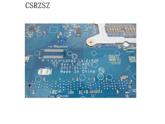For Latitude 5580 Laptop motherboard with i5-7440HQ CPU V2G GPU CDP80 LA-E152P Mainboard