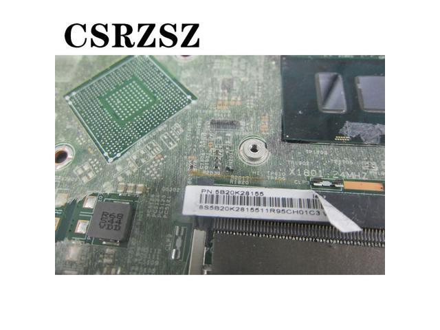 For Edga 2 1580 500s-15isk Laptop motherboard with i5-6200u cpu 5B20K28155 Test 100% ok work