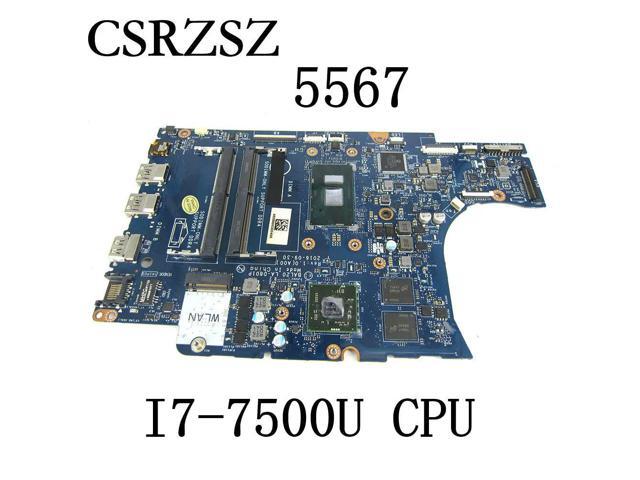 BAL20 LA-D801P For inspiron 5567 Laptop motherboard with i7-7500u CPU Test ok 100%