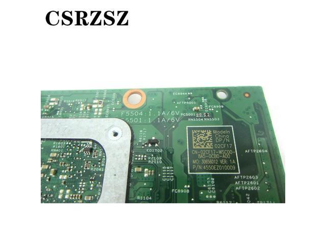 CN-02CF17 02CF17 2CF17 17925-1 For inspiron 13 7386 Laptop motherboard with i5-8265uTest work