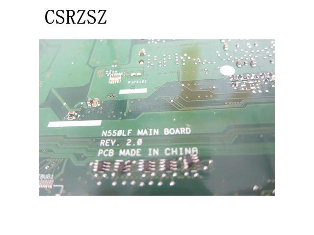 N550LF Notebook Mainboard For Q550LF N550L Q550L N550LF Laptop Motherboard Wtih i7-4500U CPU GT745M-V2G GPU 100% Tested OK