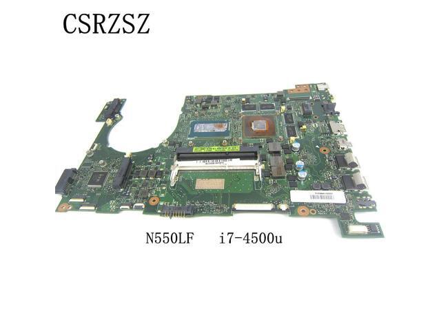 N550LF Notebook Mainboard For Q550LF N550L Q550L N550LF Laptop Motherboard Wtih i7-4500U CPU GT745M-V2G GPU 100% Tested OK