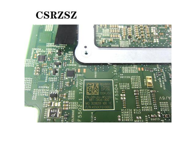 CN-00KJ0J 00KJ0J 0KJ0J For inspiron 5379 5579 Laptop motherboard i5-8250u Processor DDR4 Test all functions 100%