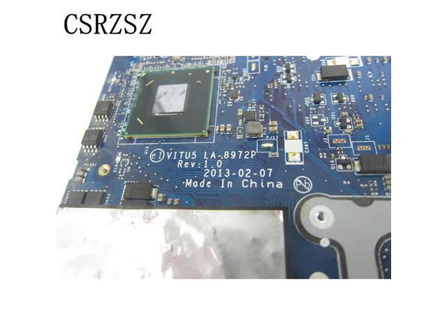 For U510 Laptopmotherboard VITU5 LA-8972P With i7-3537u CPU Tested ok