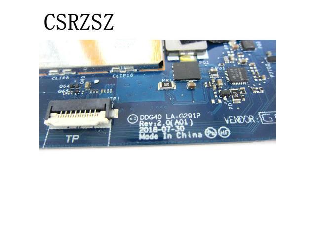 For inspiron 14 7486 Laptop motherboard With i3-8130u CPU 8GB RAM LA-G291P Fully test work